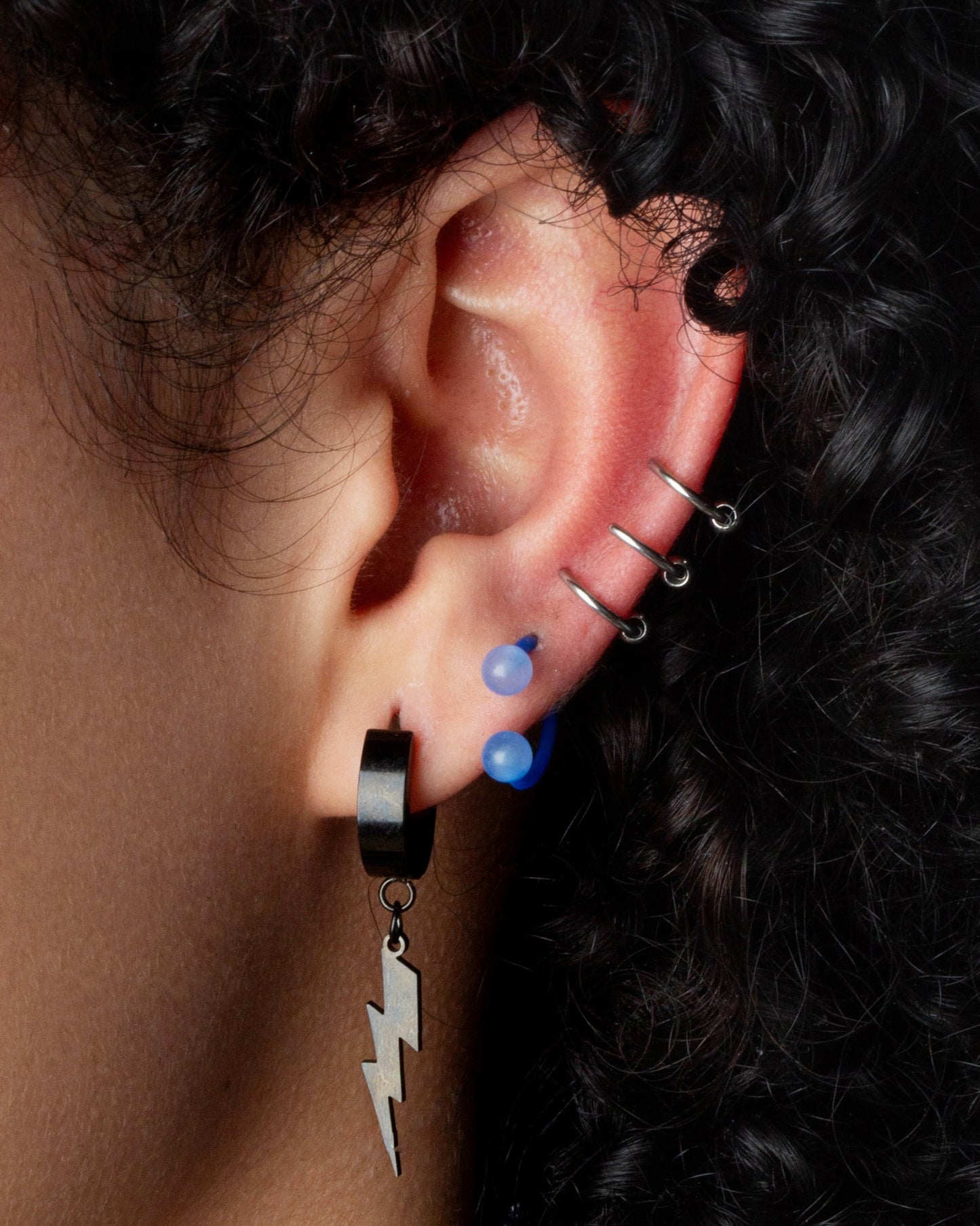 Glow in The Dark Flexible Horseshoe Circular Barbells
- Pair