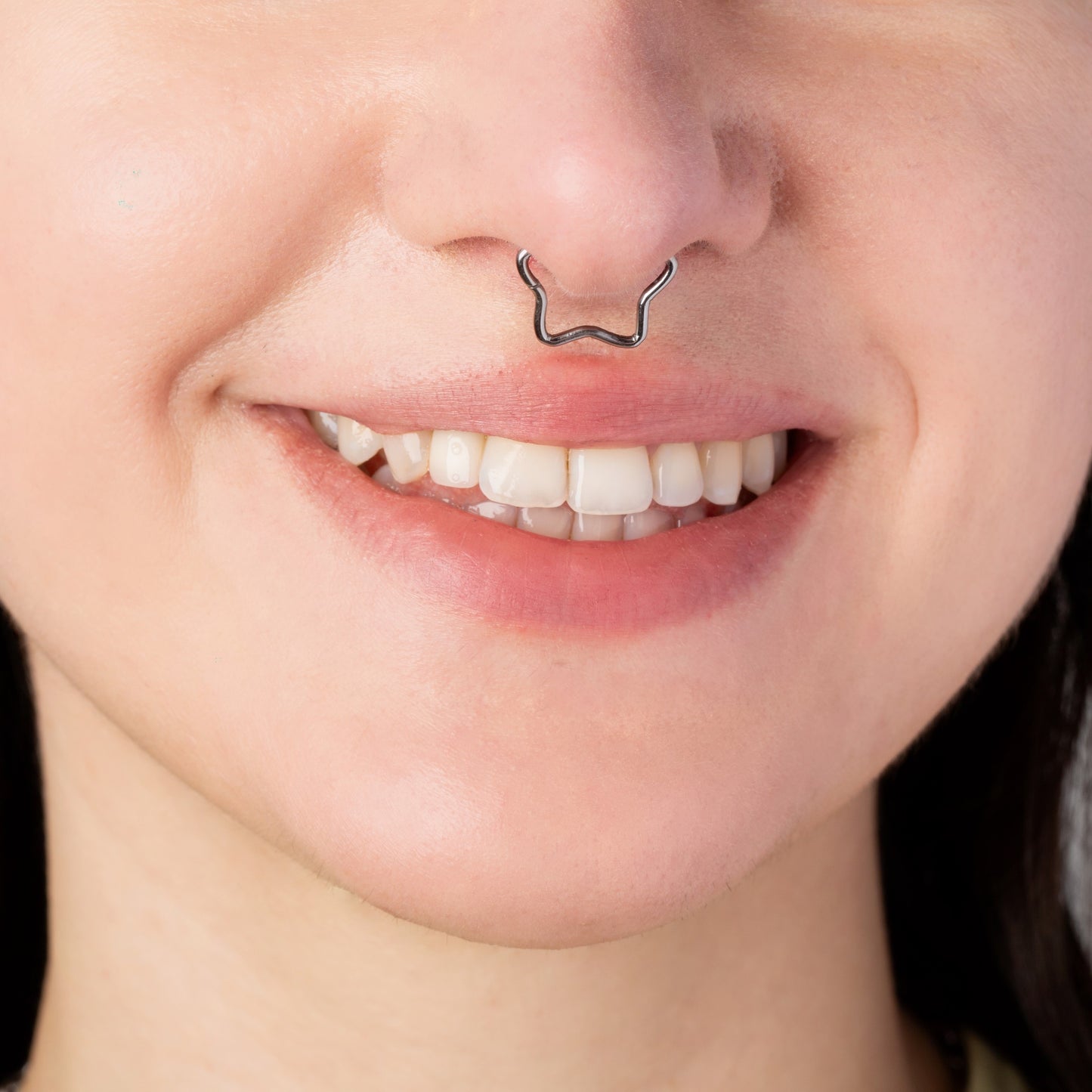 Star Shaped Hinged Segment Ring - F136 Implant Grade Titanium