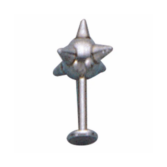 Spike Ball Flat Back Stud - 316L Stainless Steel