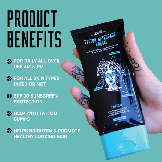 Base Laboratories Tattoo Aftercare Cream, 6 oz