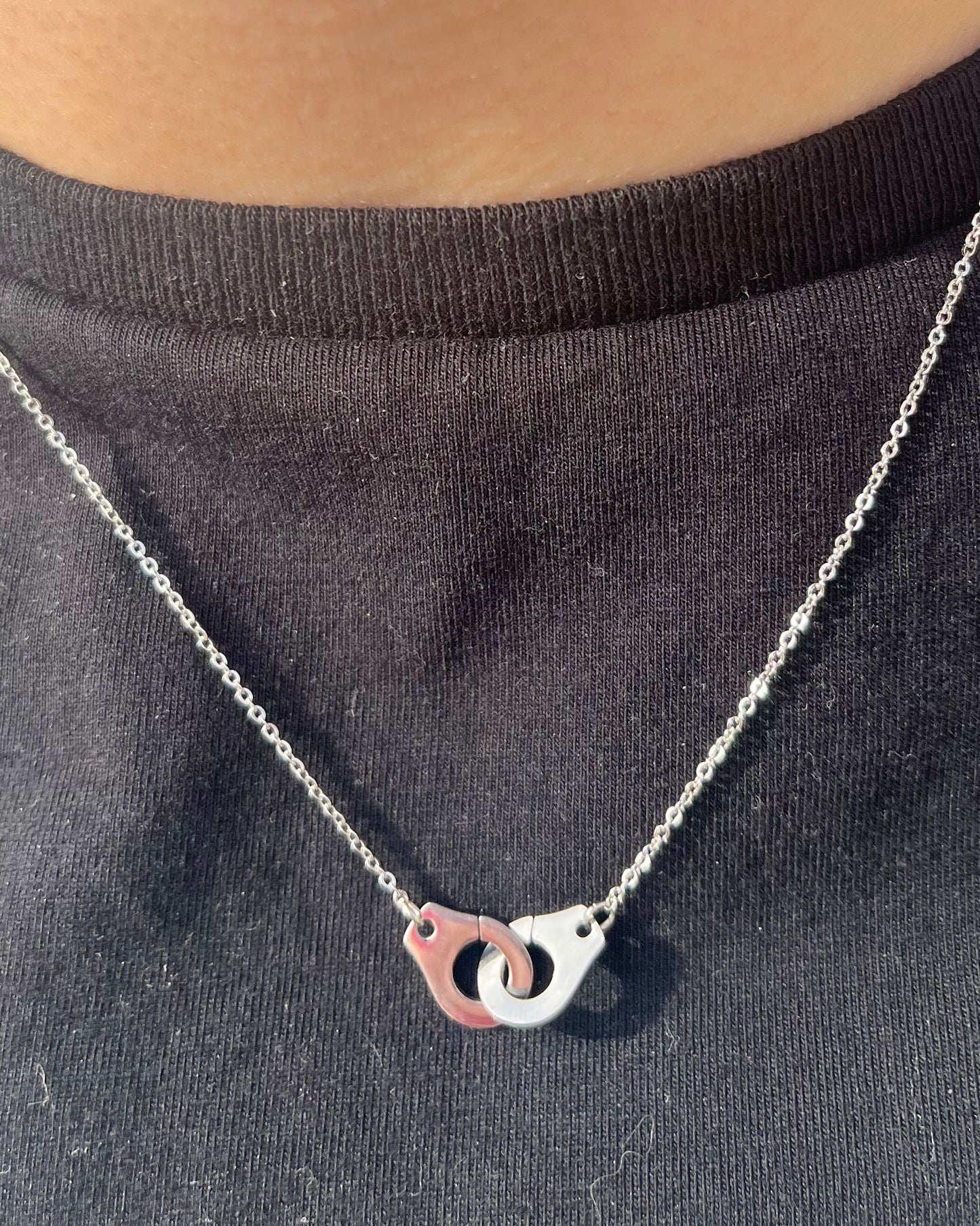 Handcuff Necklace - 316L Stainless Steel