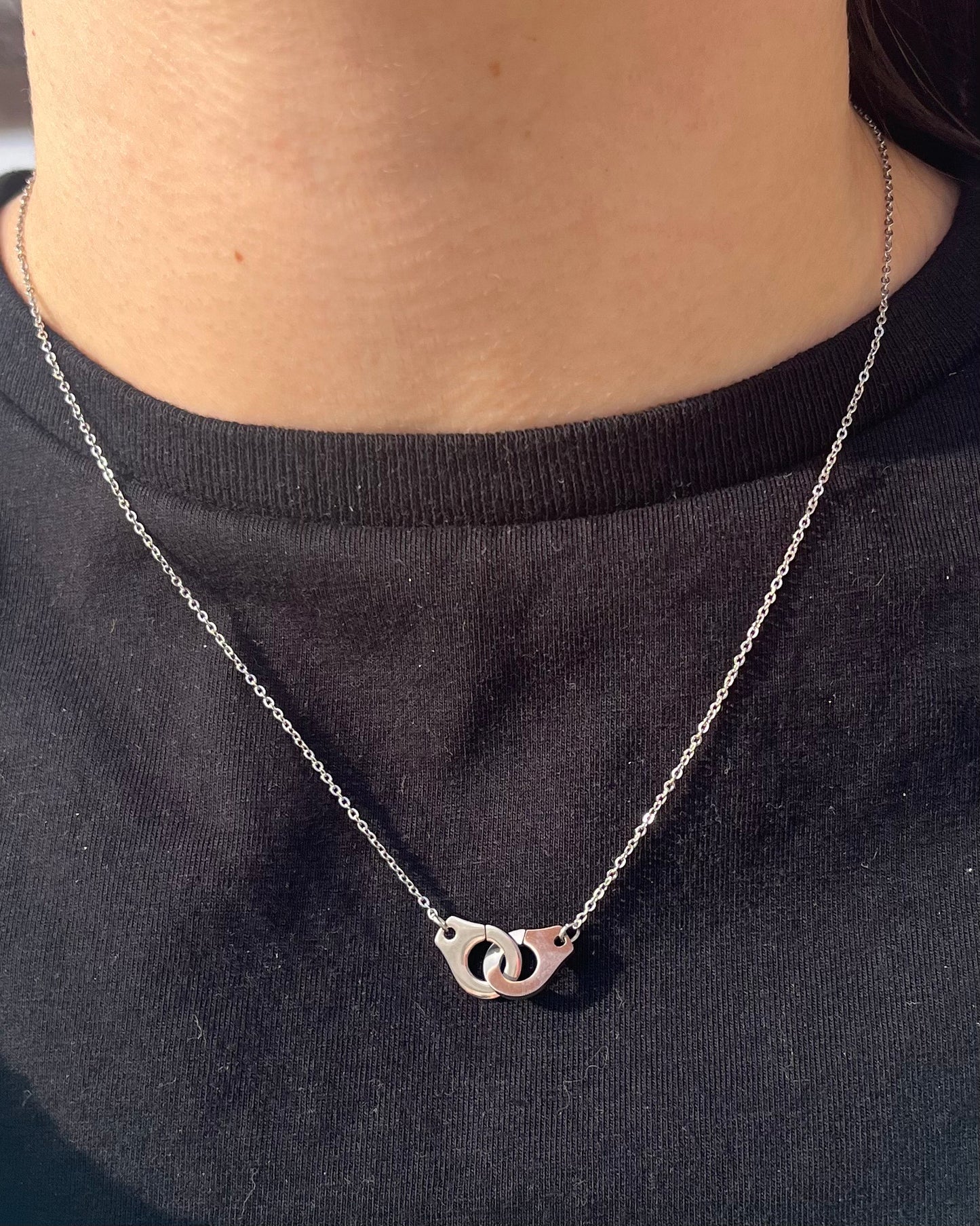 Handcuff Necklace - 316L Stainless Steel