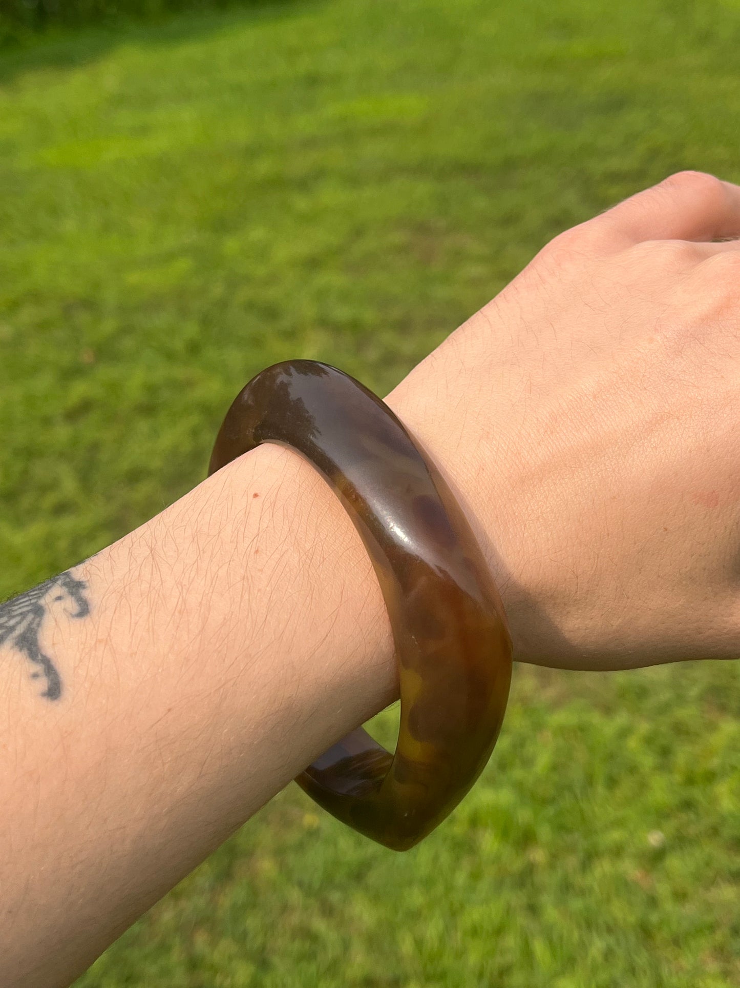 Chunky Square Bangle Bracelet