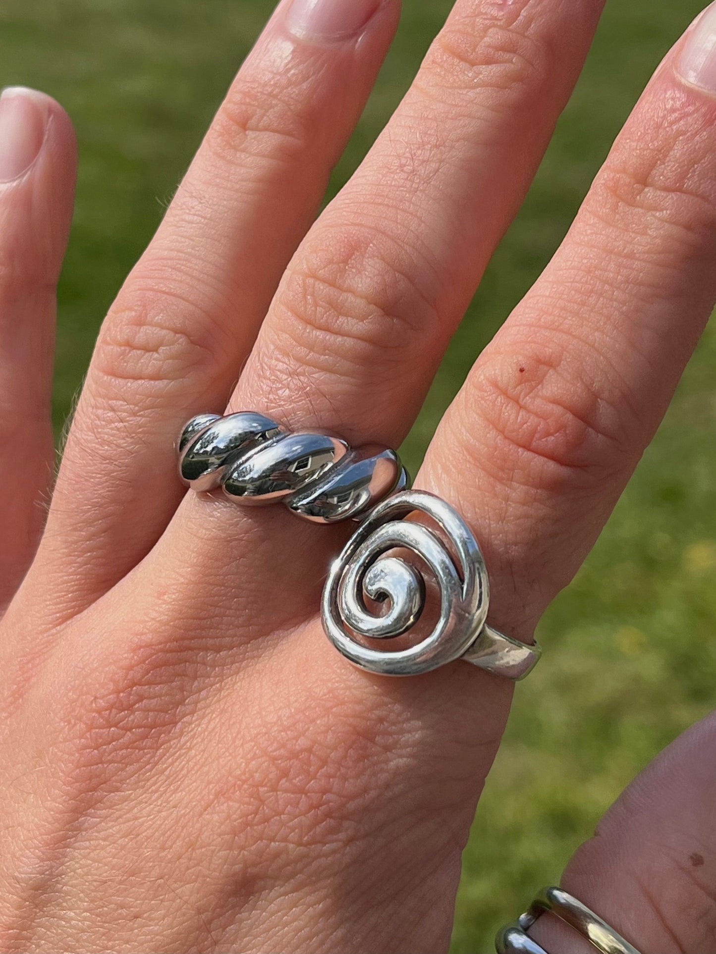 Croissant Ring - 304 Stainless Steel