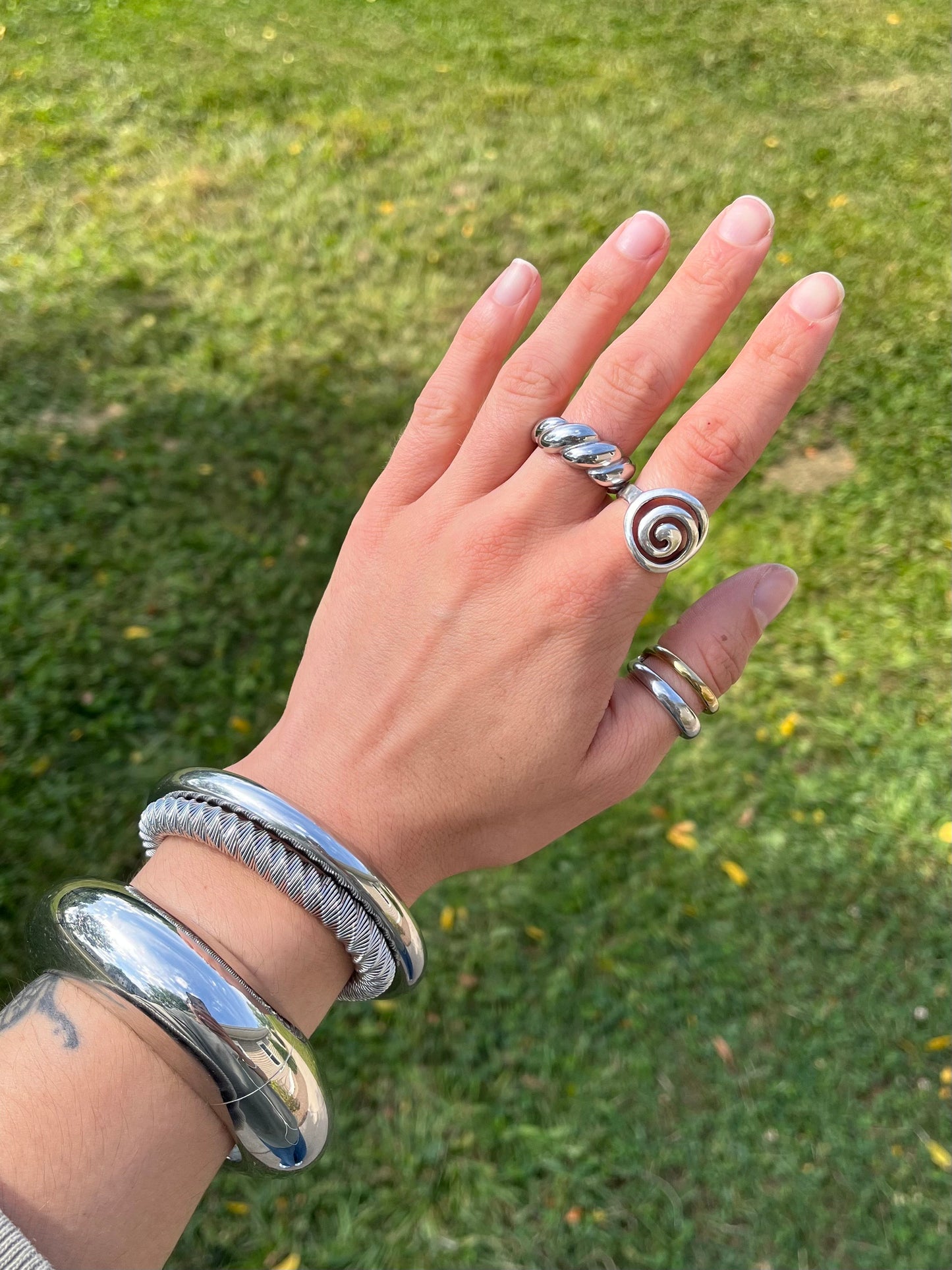 Croissant Ring - 304 Stainless Steel