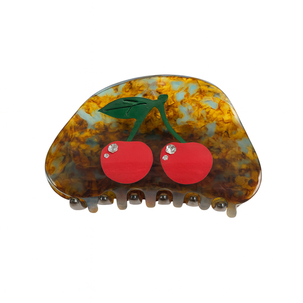 Cherry Claw Hair Clip