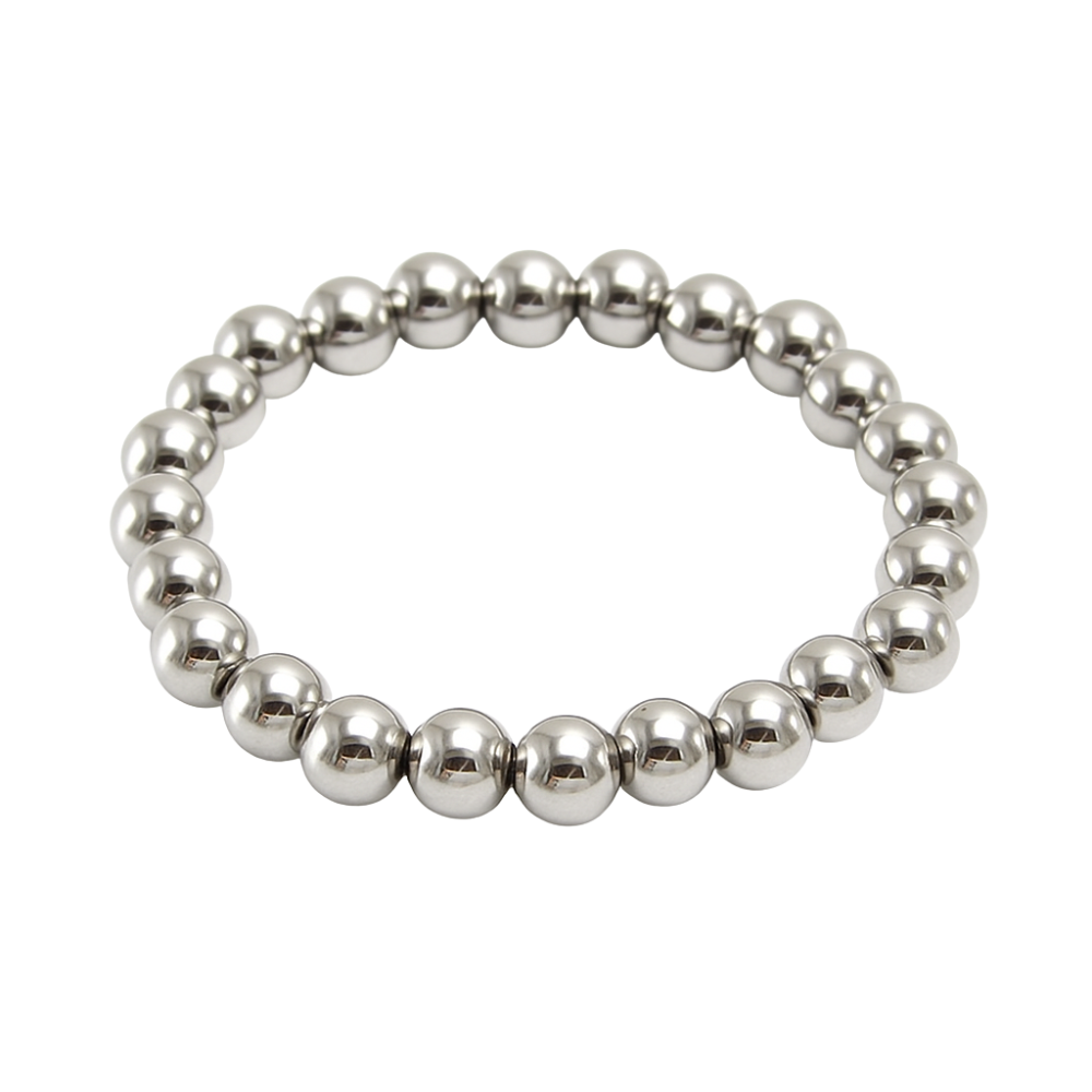 Ball Stretch Bracelet - Stainless Steel