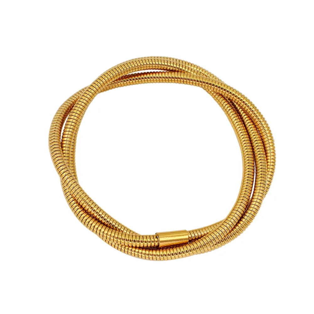 Triple Layer Bracelet - 304 Stainless Steel