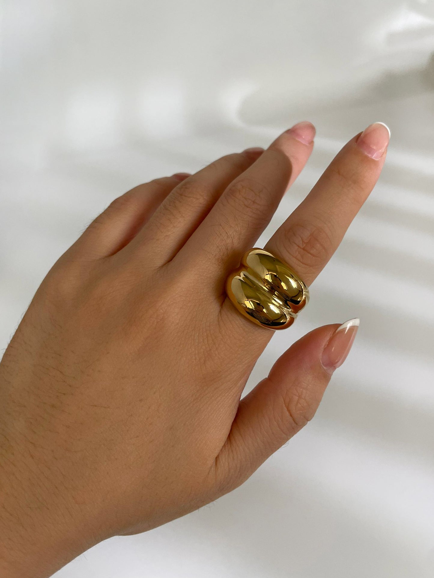 Double Dome Ring - 316L Stainless Steel