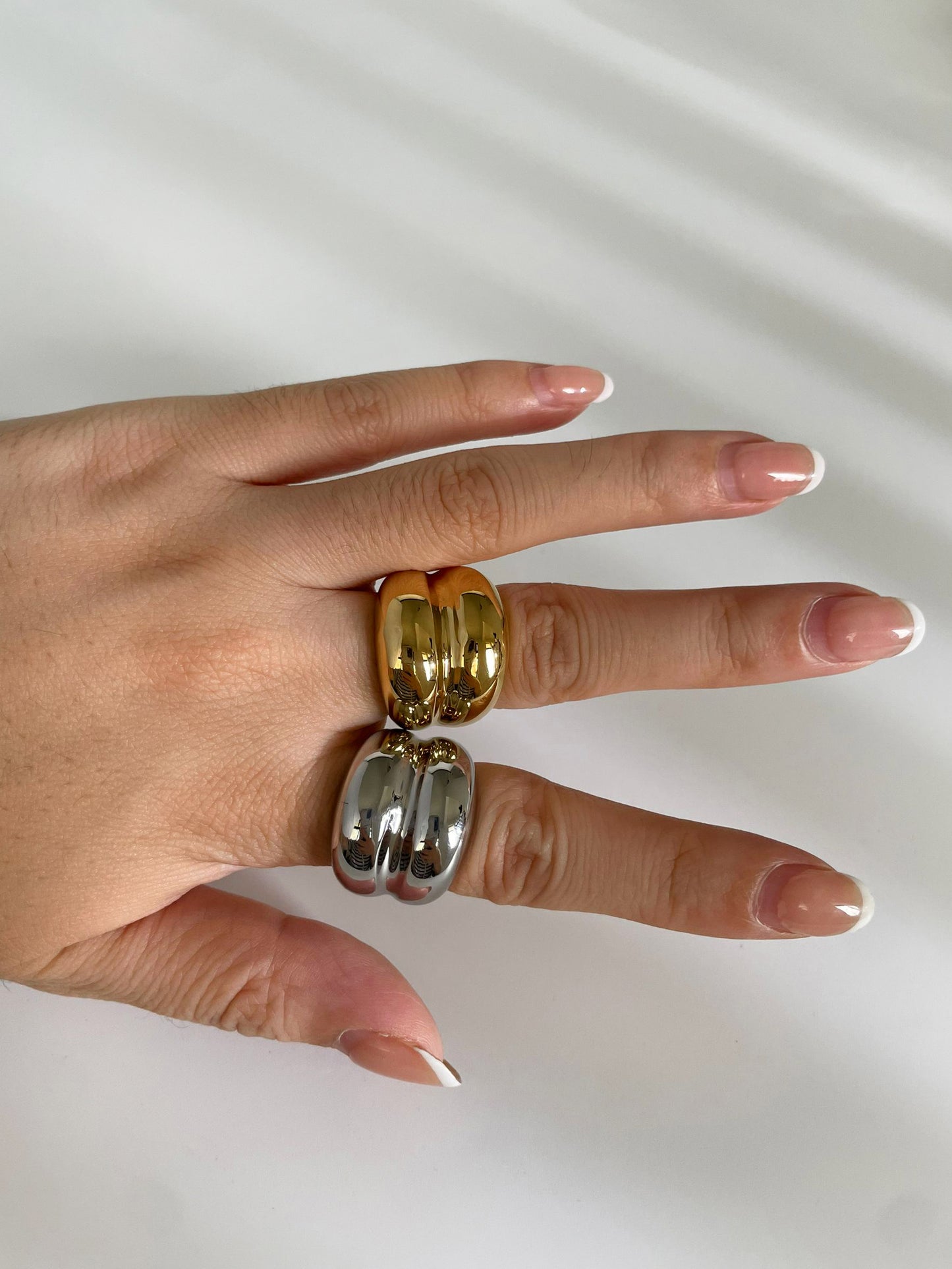 Double Dome Ring - 316L Stainless Steel