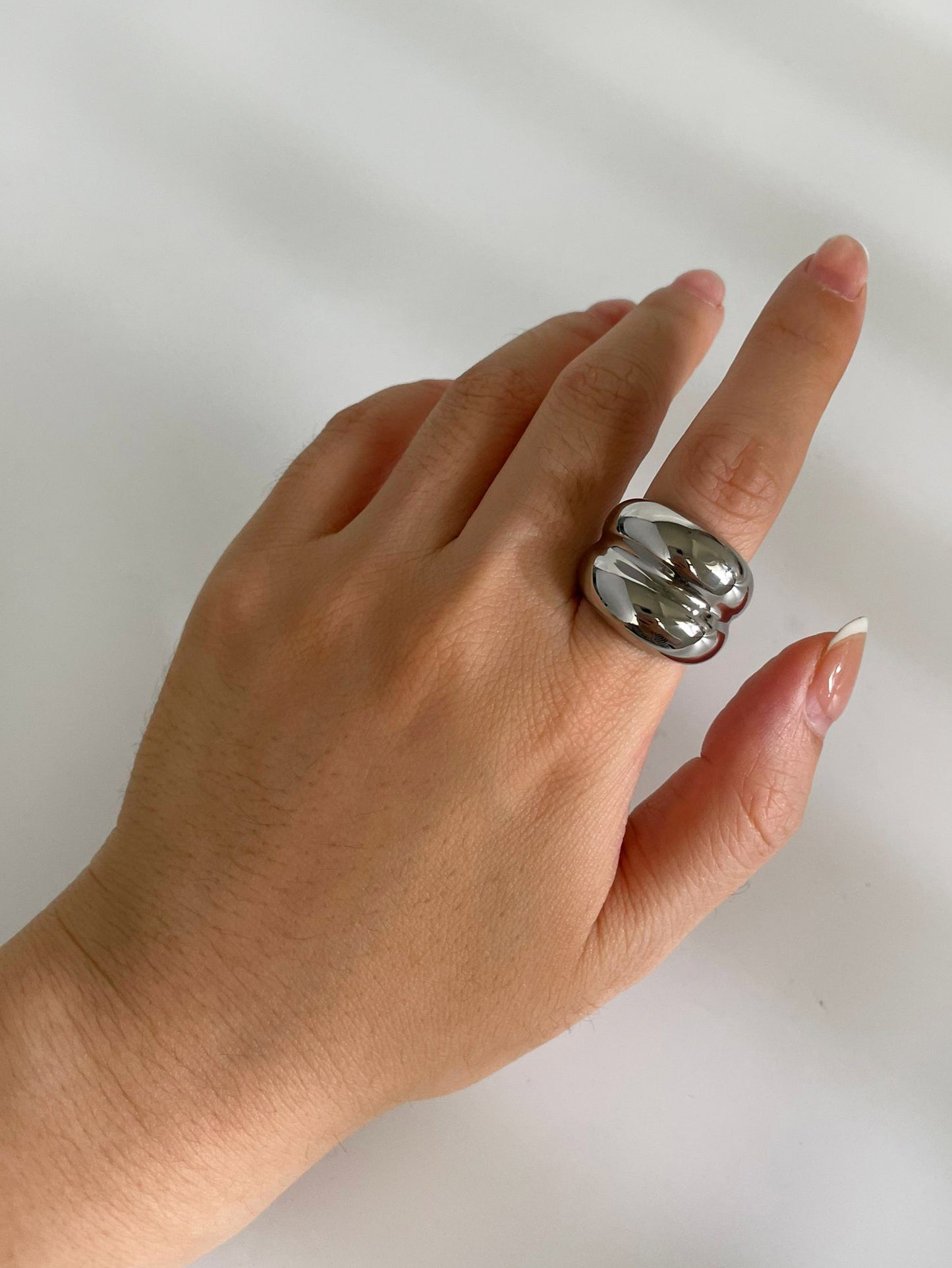 Double Dome Ring - 316L Stainless Steel