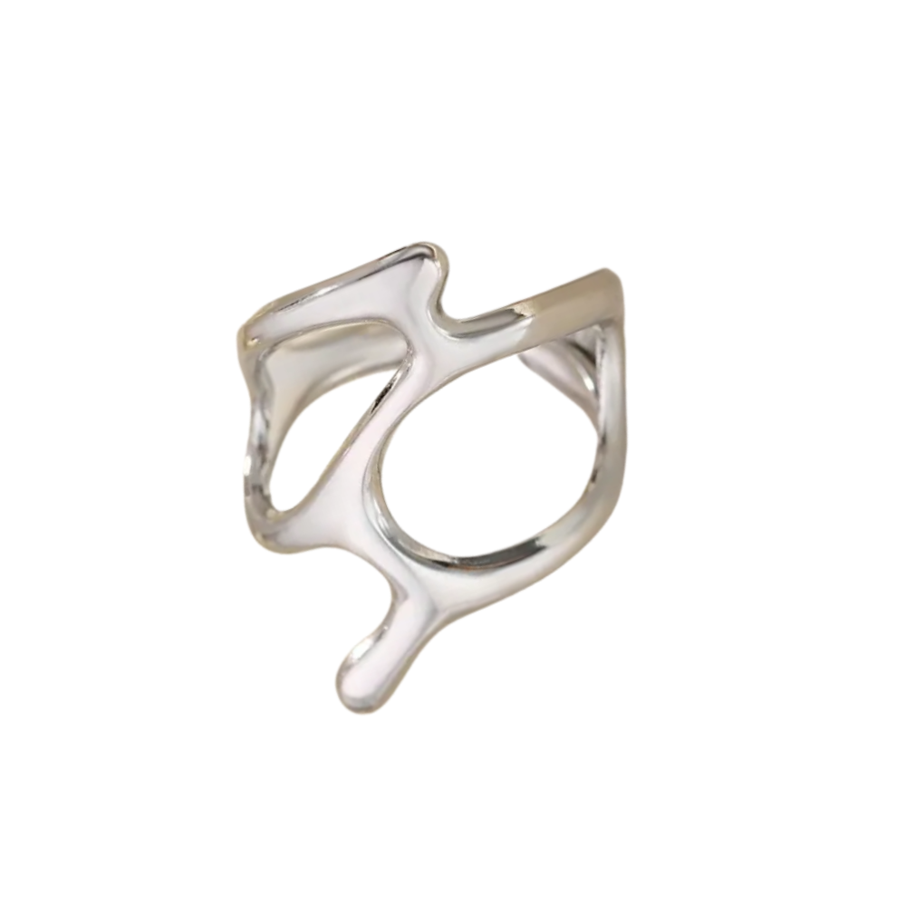 Open Dripping Design Adjustable Ring - 304 Stainless Steel
