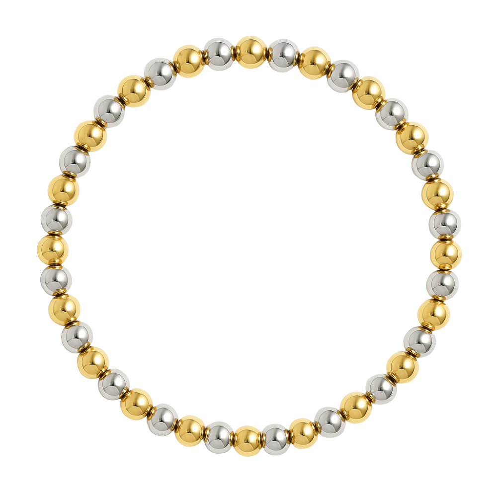 Ball Stretch Bracelet - Stainless Steel