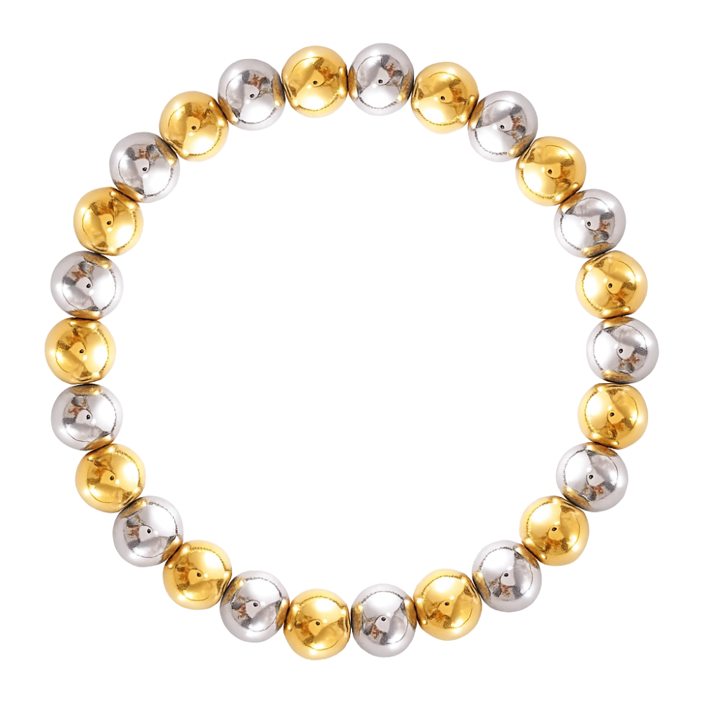 Ball Stretch Bracelet - Stainless Steel