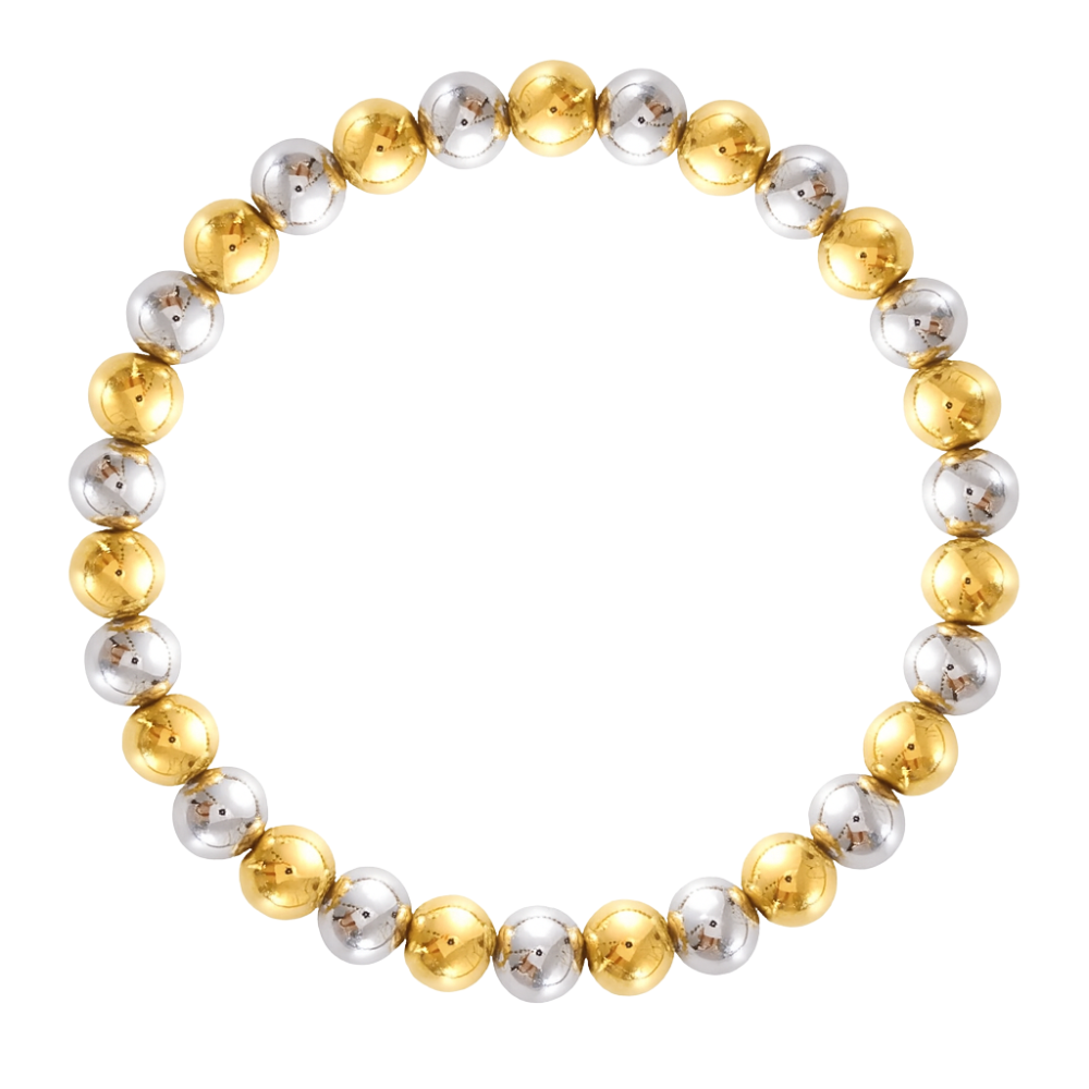 Ball Stretch Bracelet - Stainless Steel