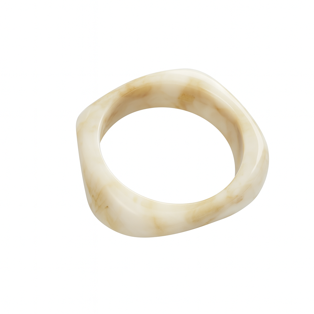 Chunky Square Bangle Bracelet