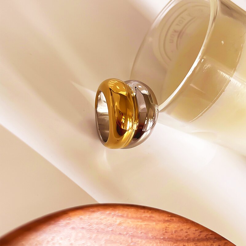 Double Dome Ring - 316L Stainless Steel