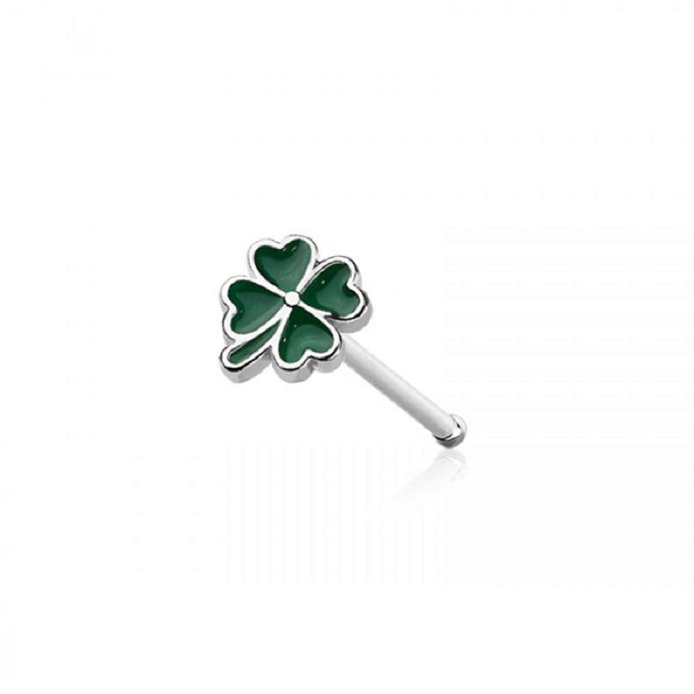 Shamrock on sale nose stud