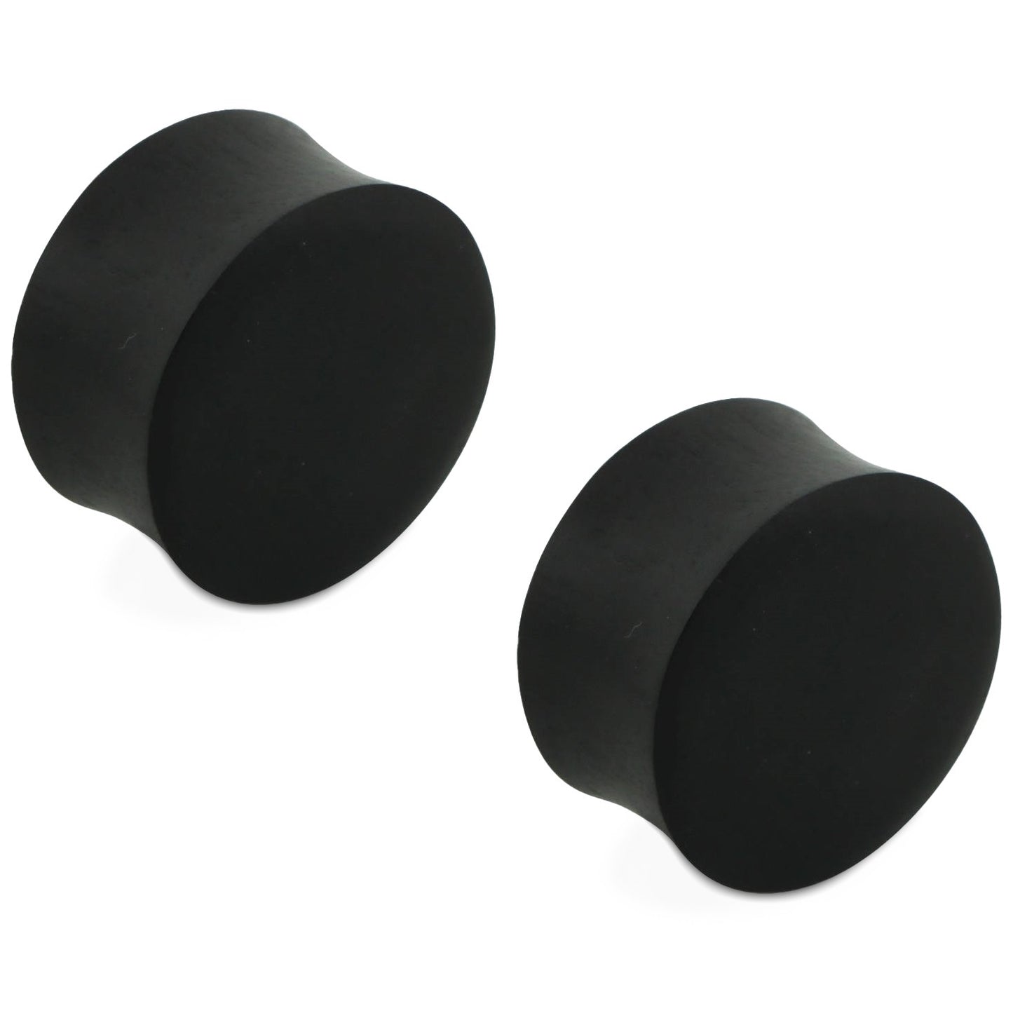 Areng Wood Double Flared Plugs - Pair
