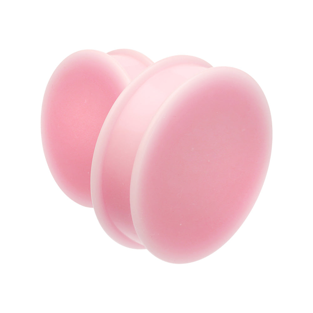 Large Gauge Silicone Double Flared Plug Gauges - Pair