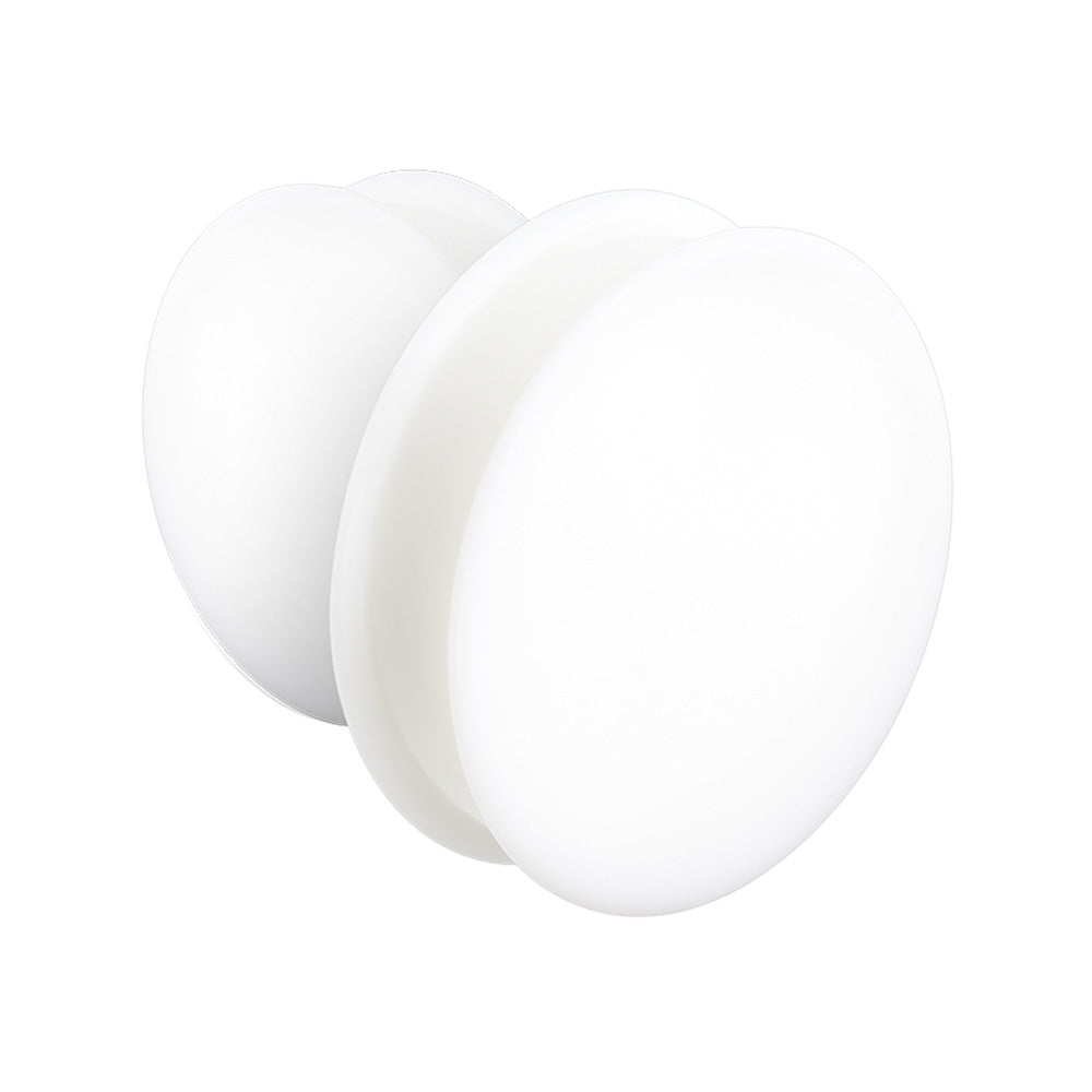 Large Gauge Silicone Double Flared Plug Gauges - Pair