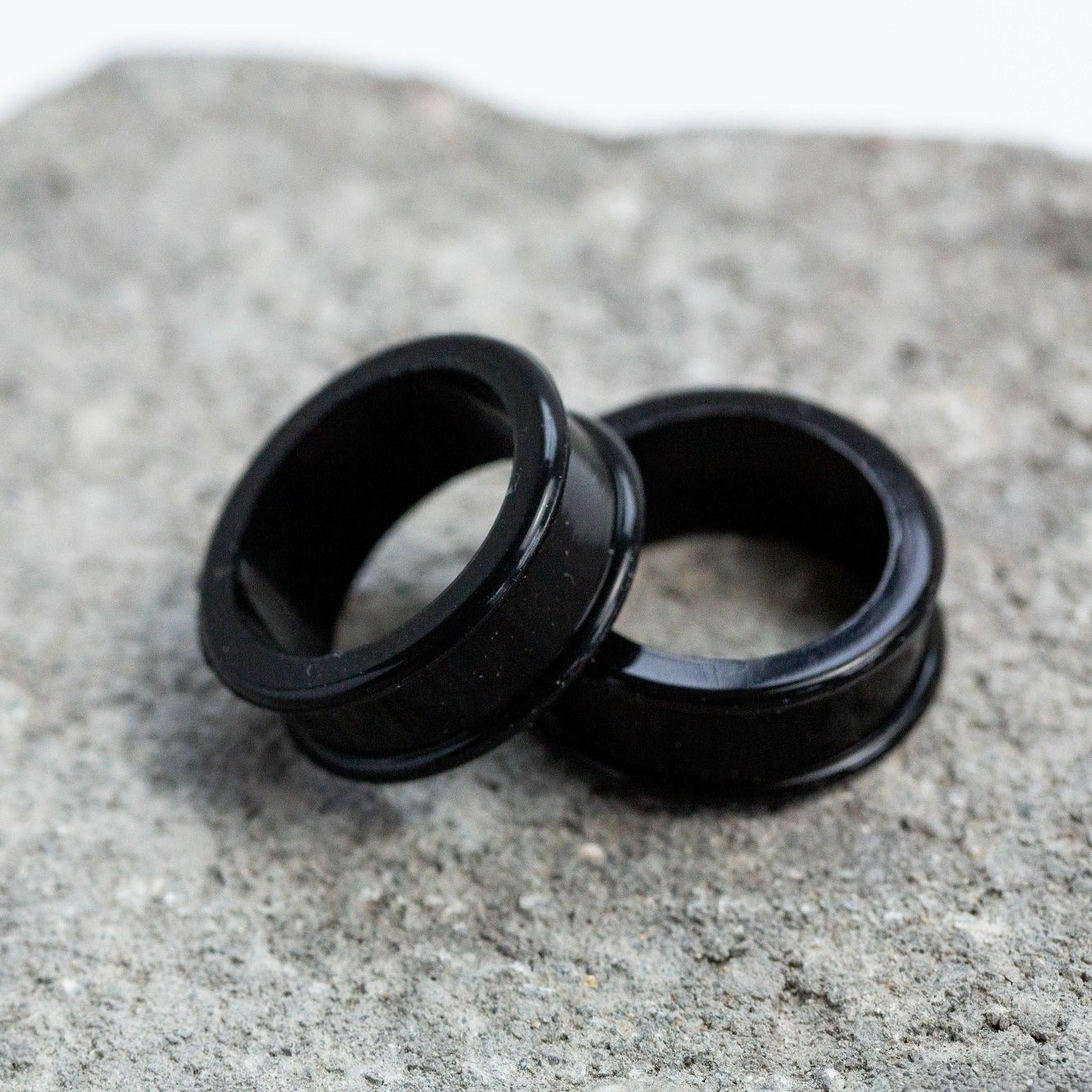 Ultra Soft Flexible Silicone Double Flared Tunnels - Pair