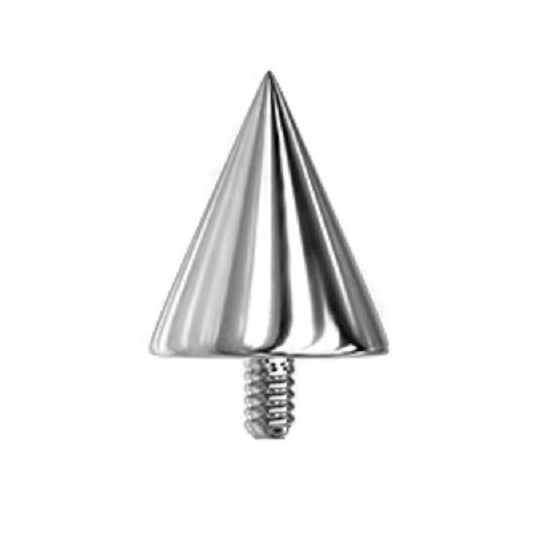 Internally Threaded Spike Dermal Anchor Top - G23 Implant Grade Solid Titanium