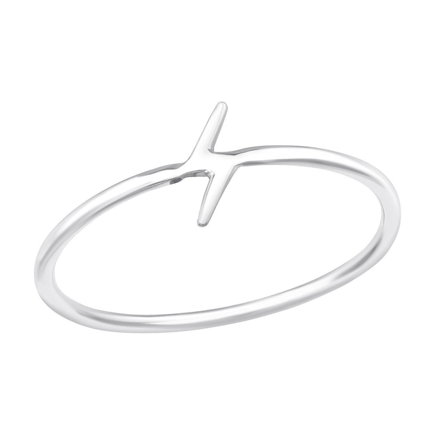 Lightning Bolt Ring - 925 Sterling Silver