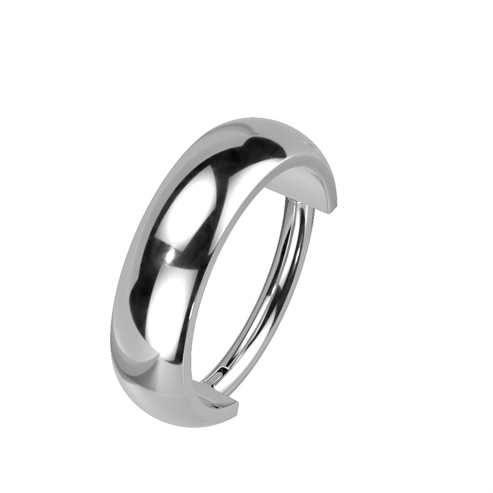 Thick Domed Cuff Hinged Segment Ring
- G23 Implant Grade Titanium