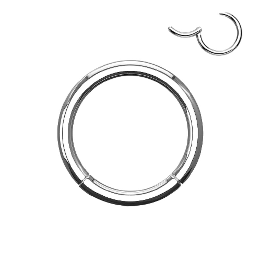 Hinged Segment Rings, Sold as a Pair - Solid G23 Titanium