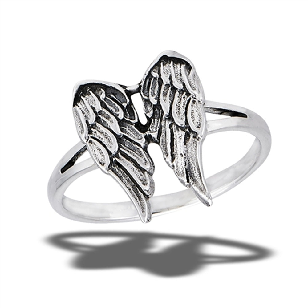 Angel Wings Ring - 925 Sterling Silver