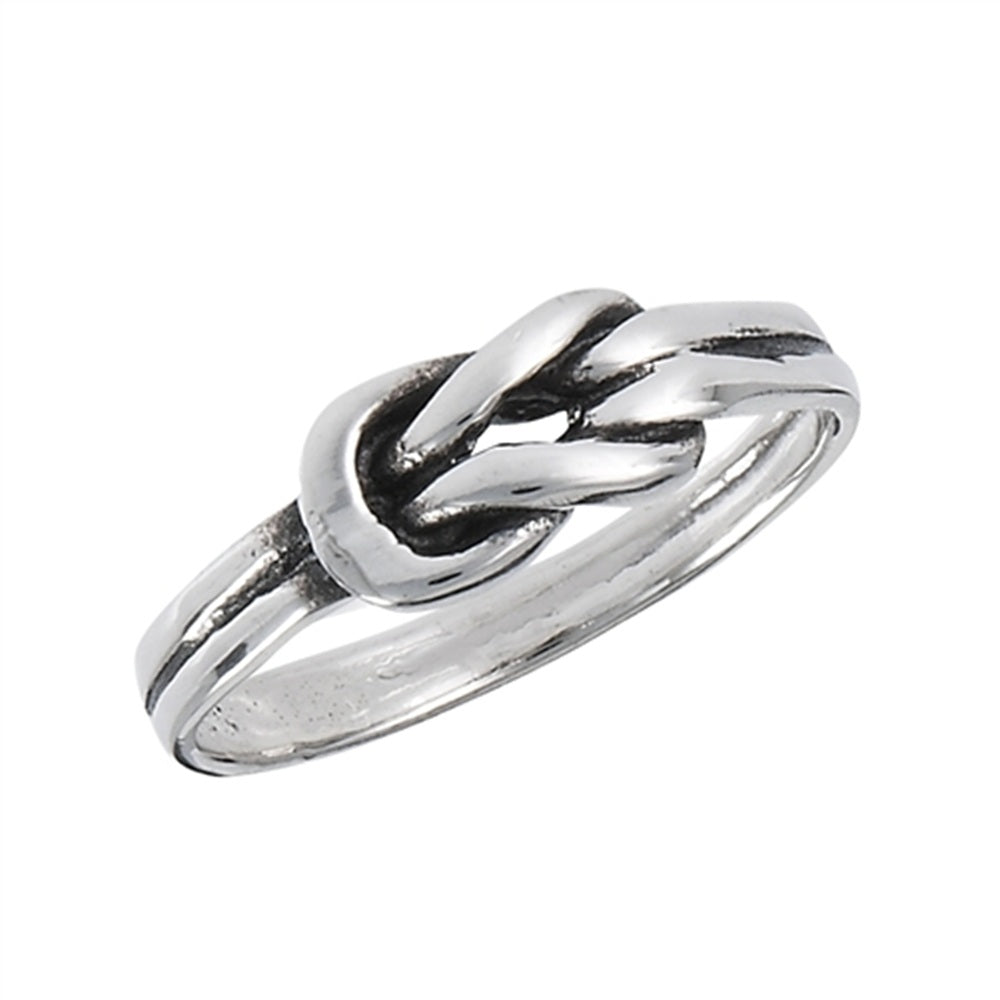 Knot Ring - 925 Sterling Silver