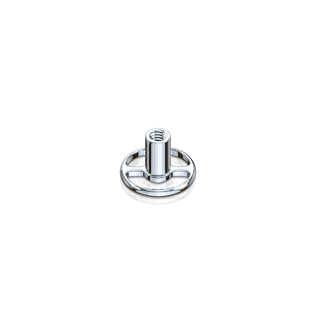 Round Base Dermal Anchor - G23 Titanium