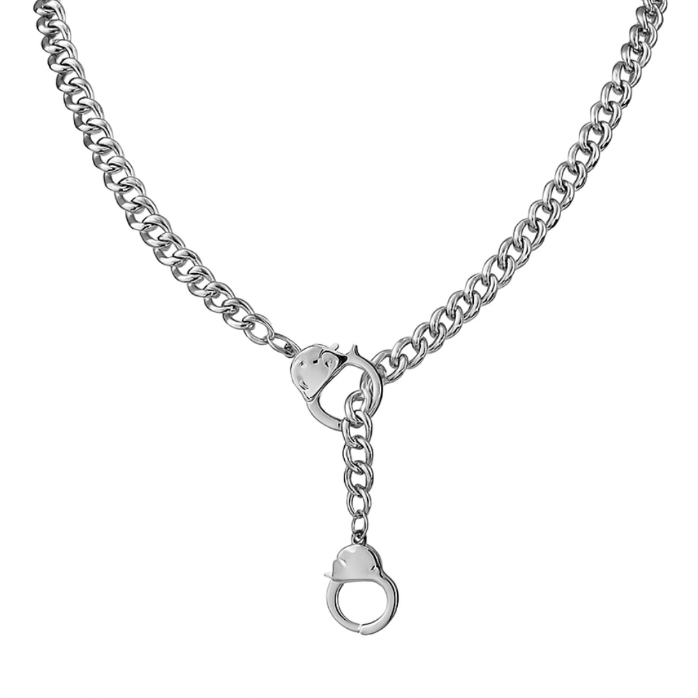Handcuff Chain Necklace - 316L Stainless Steel