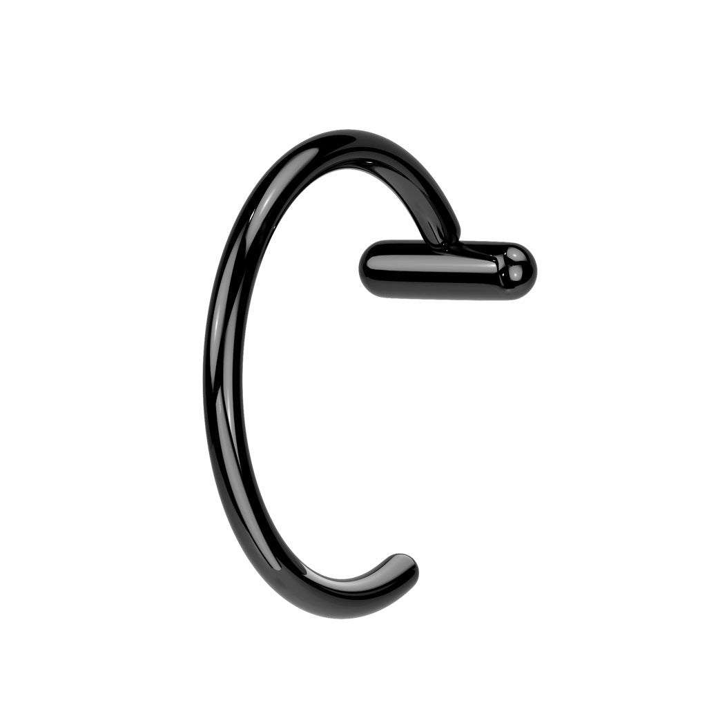 Bar Stopper End Nose Ring - ASTM F-136 Implant Grade Titanium