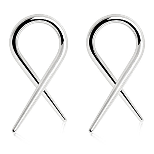 Twisted Taper Plugs - 316L Stainless Steel