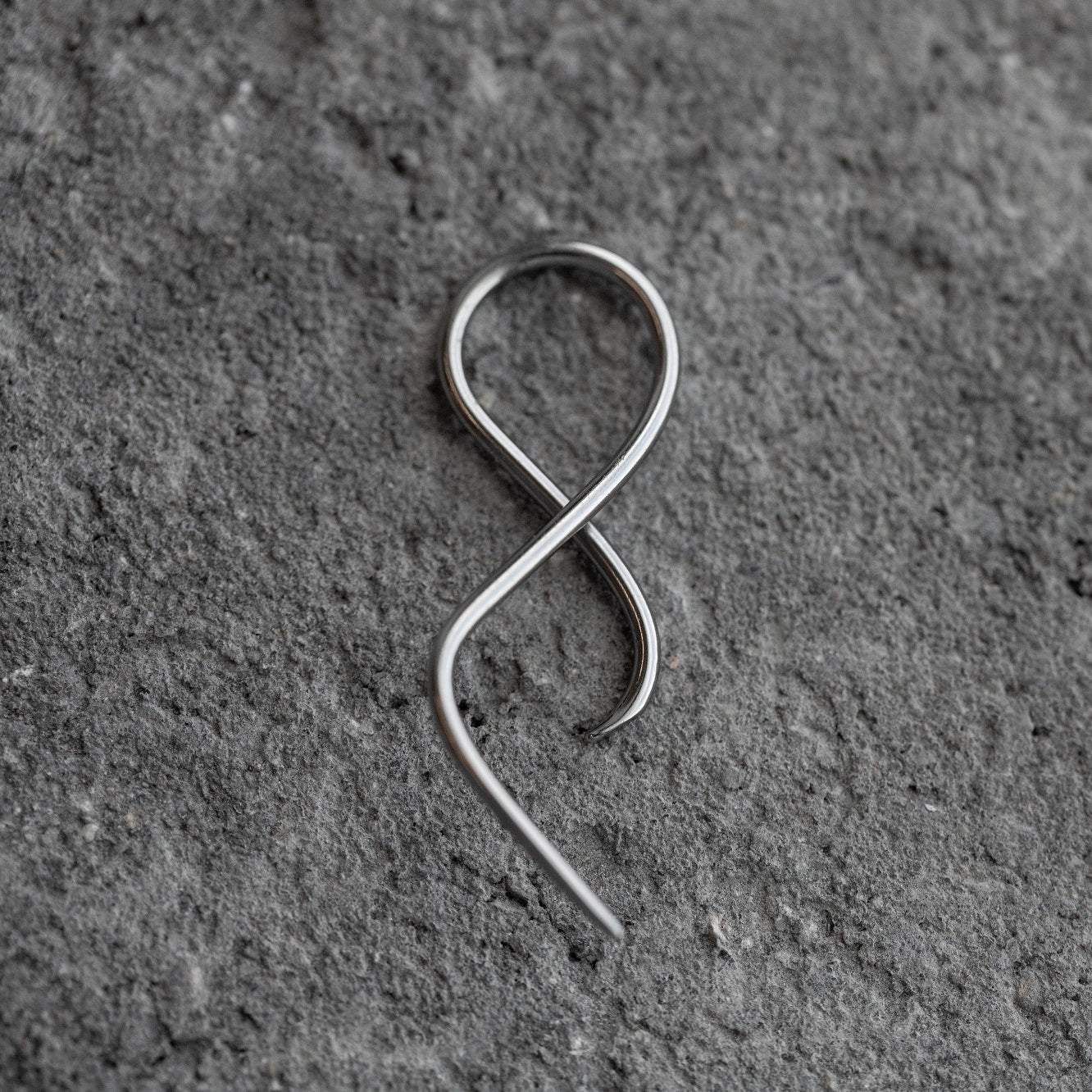 Twisted Tail Taper Earrings - 316L Surgical Steel