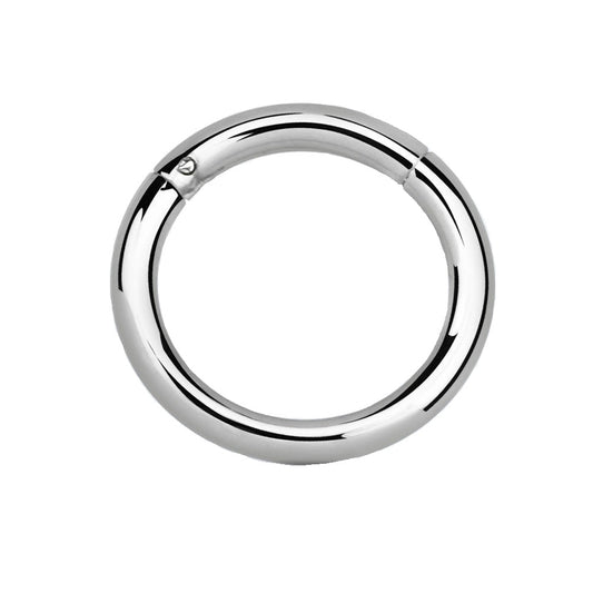 Hinged Segment Clicker Ring - Sterling Silver