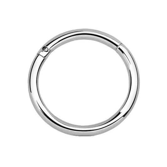 Hinged Segment Clicker Ring - Sterling Silver