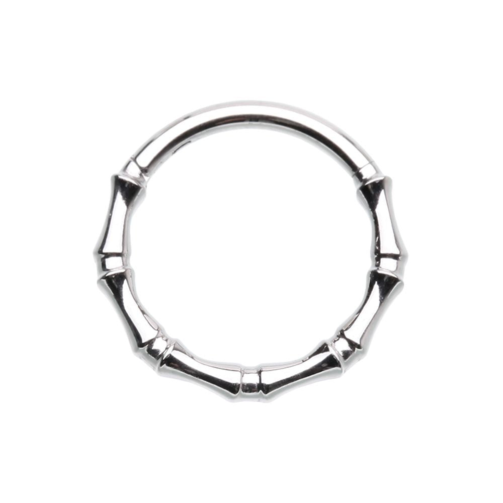 Bones Hinged Segment Clicker Ring - Stainless Steel