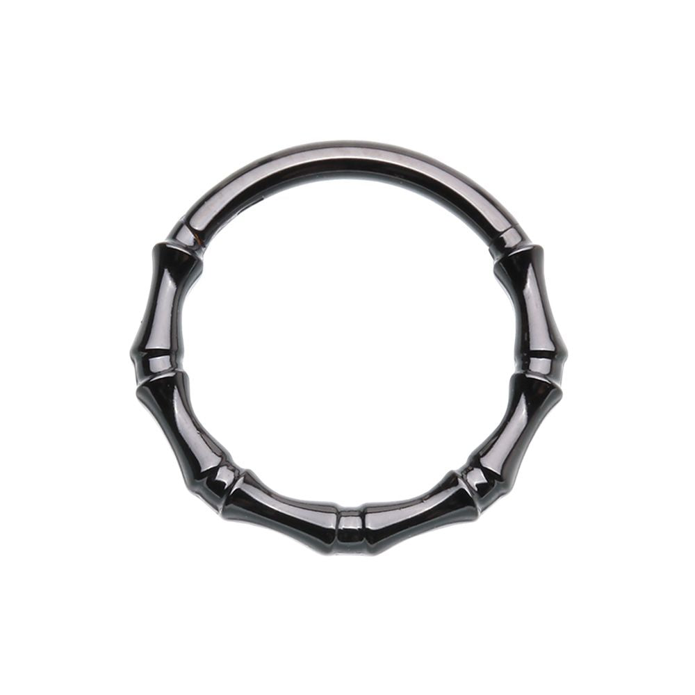 Bones Hinged Segment Clicker Ring - Stainless Steel