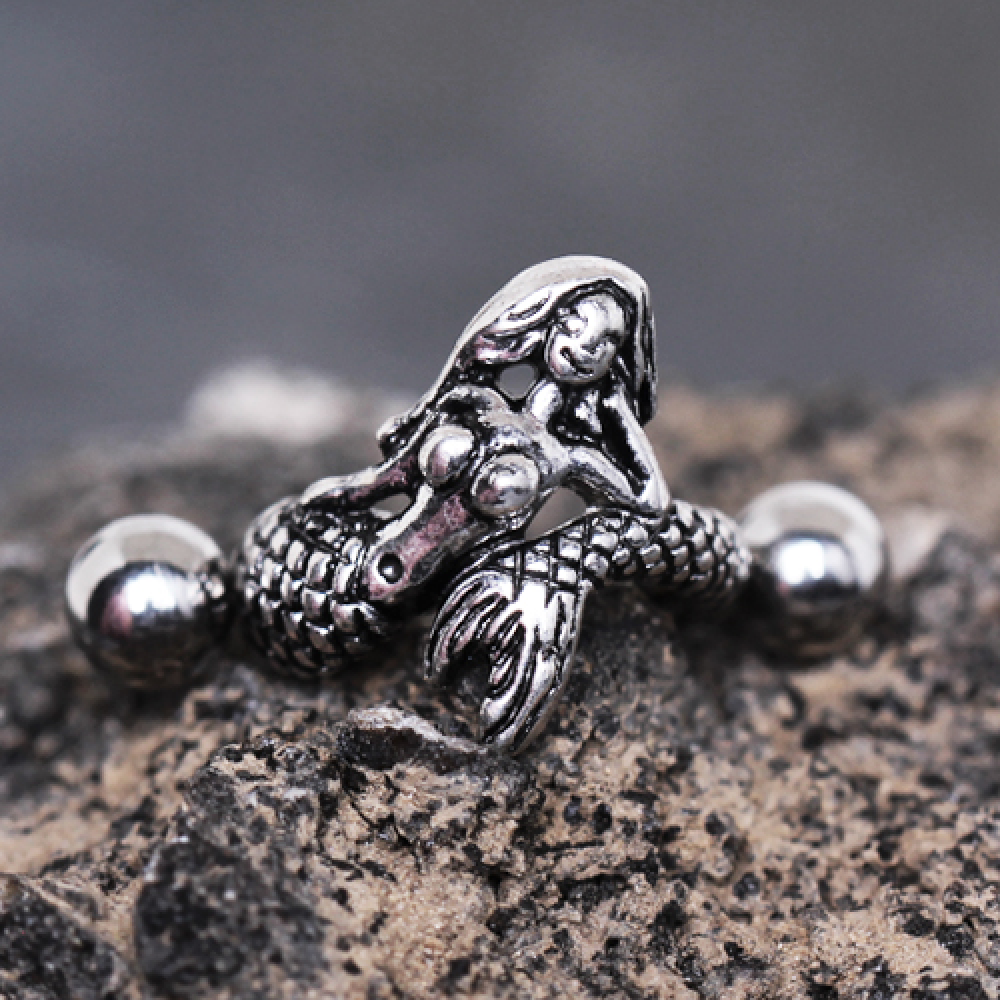 Mermaid Cartilage Cuff Earring - 316L Stainless Steel