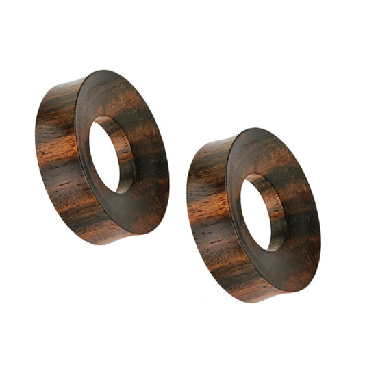 Large Rimmed Organic Wood Saddle Fit Tunnels