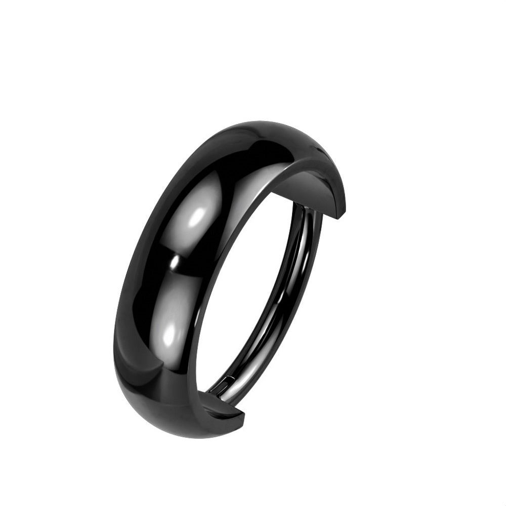 Thick Domed Cuff Hinged Segment Ring
- G23 Implant Grade Titanium