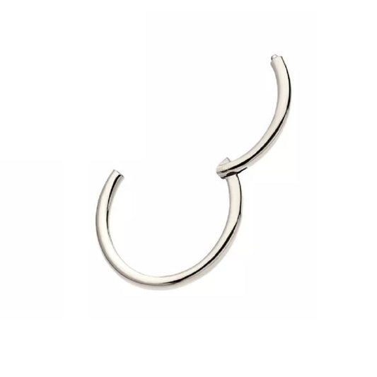 Hinged Segment Clicker Ring - Stainless Steel