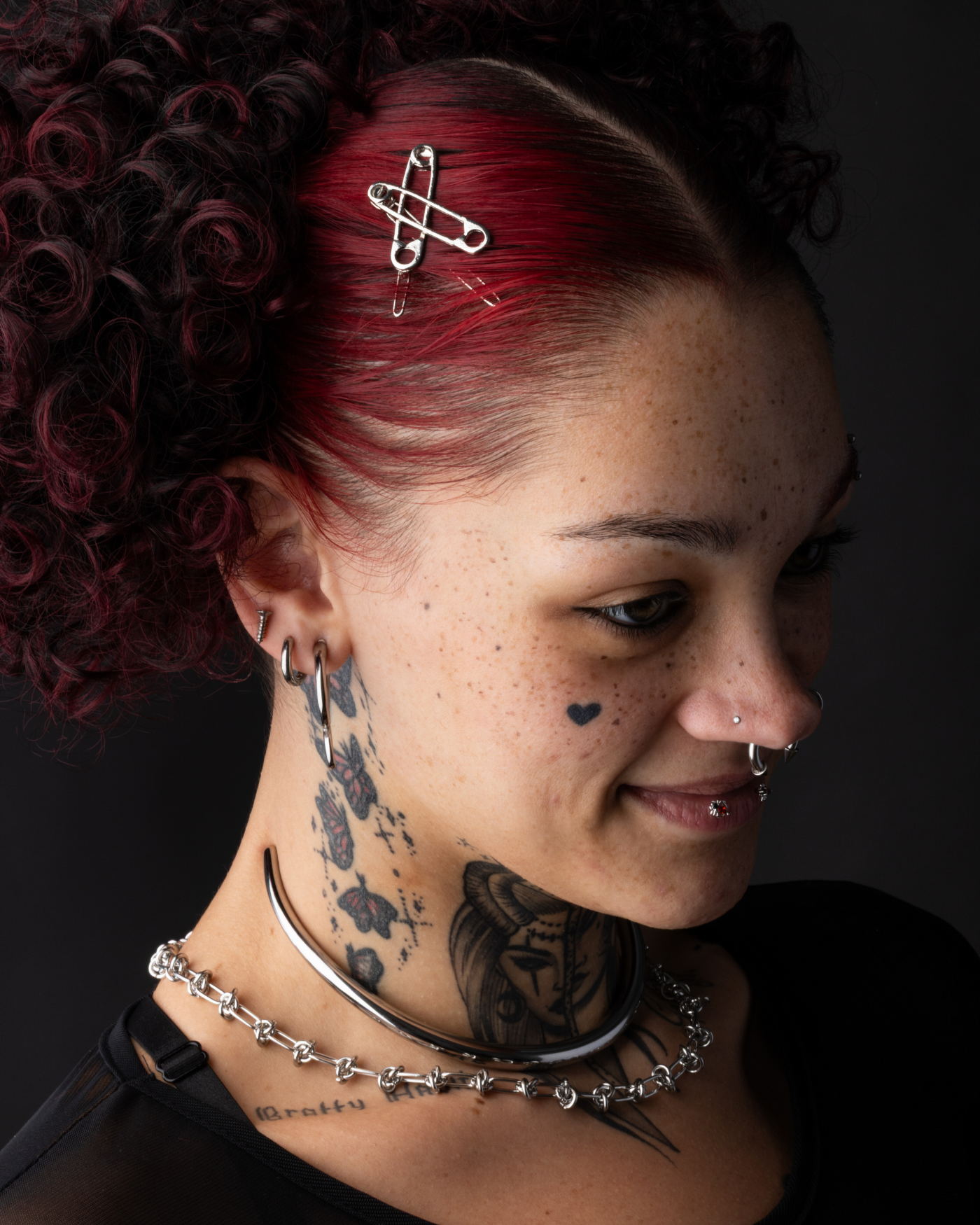 Ball Knot Chain Necklace - Stainless Steel