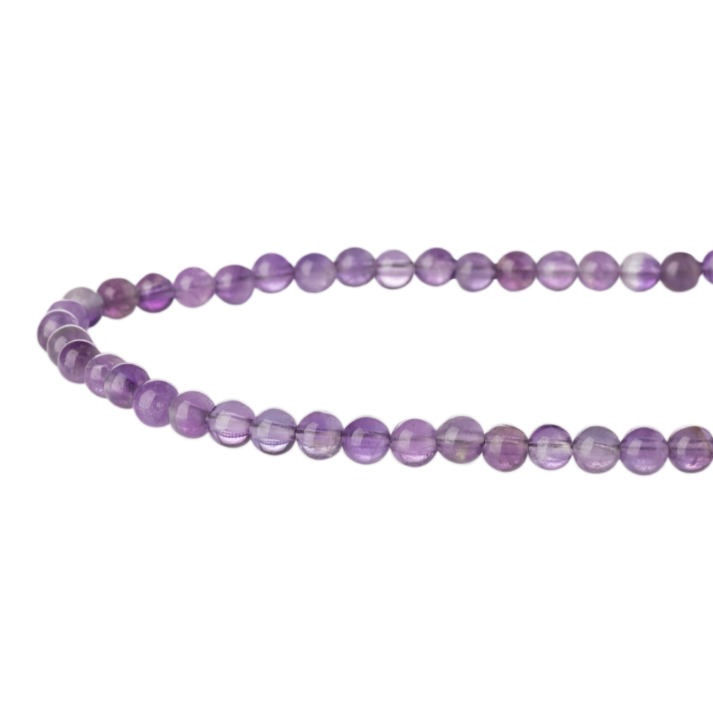 Amethyst Natural Stone Bead Necklace