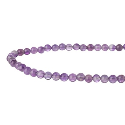 Amethyst Natural Stone Bead Necklace