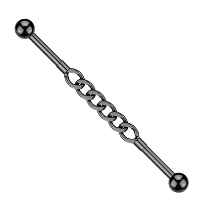 Connecting Chain Industrial Barbell - 316L Stainless Steel
