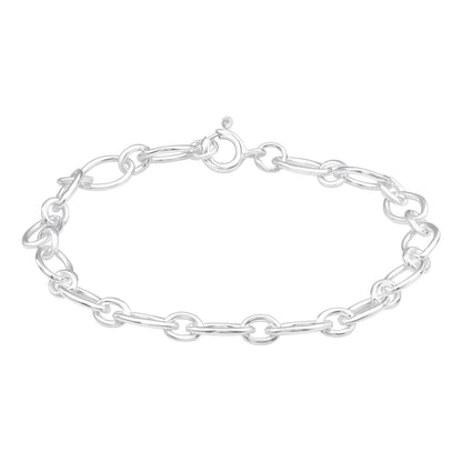 Chain Bracelet - 925 Sterling Silver